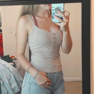 Beige tank